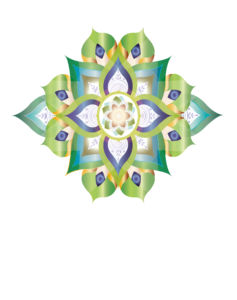 Imagen digital de mandala solar