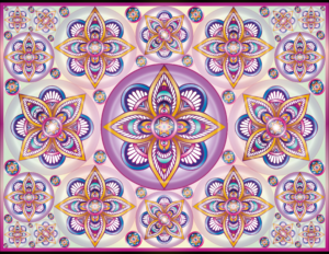 Salvapantallas digital de mandalas