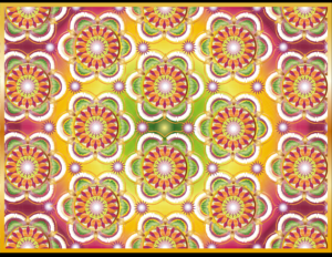 Salvapantallas digital de mandalas